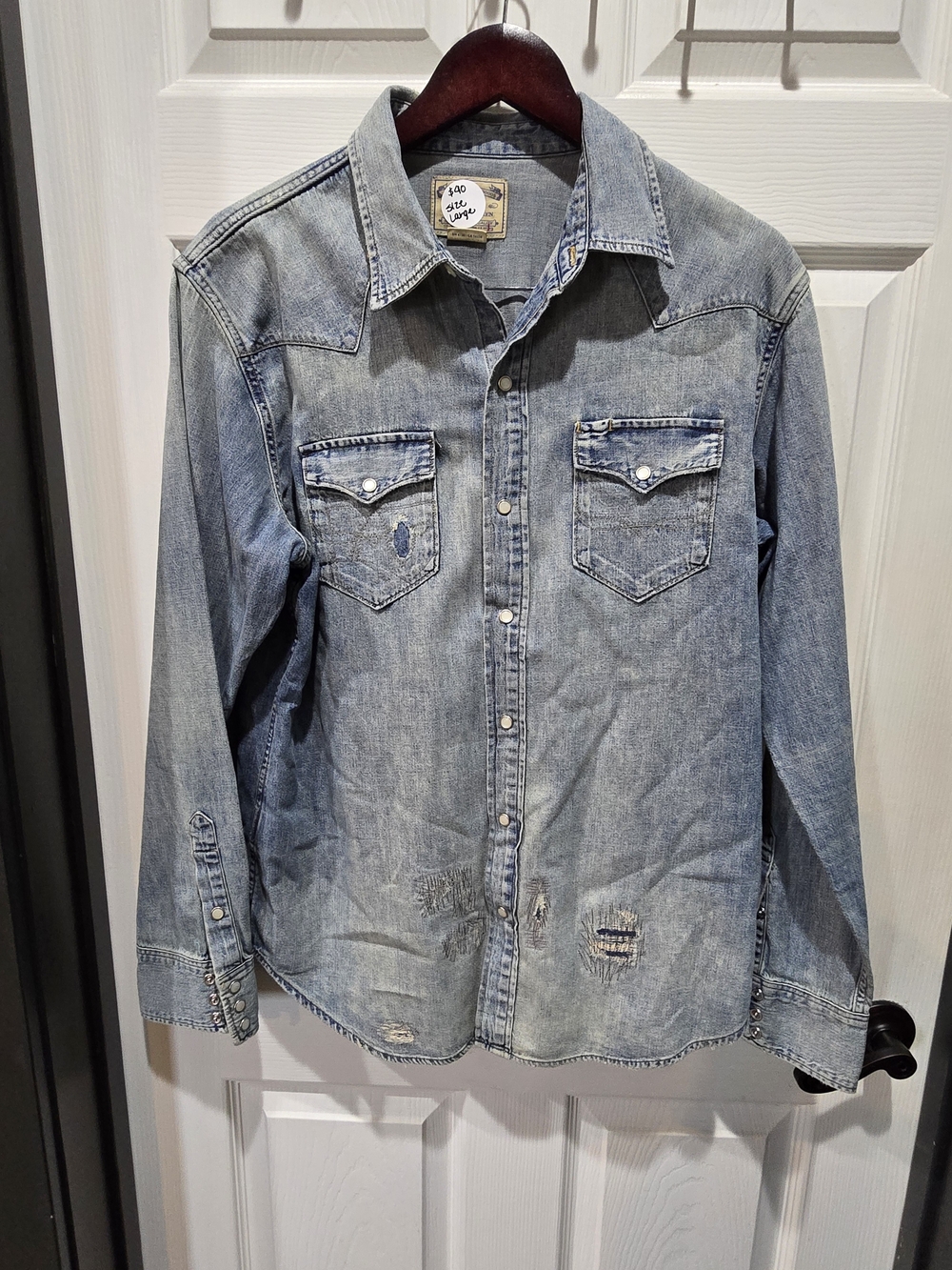 Polo by Ralph Lauren Light Blue Denim Shirt Jacket